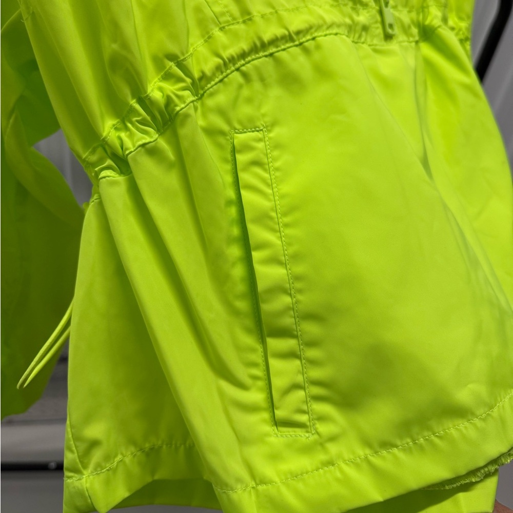 Zara Neon Yellow Windbreaker - Picture 11 of 11